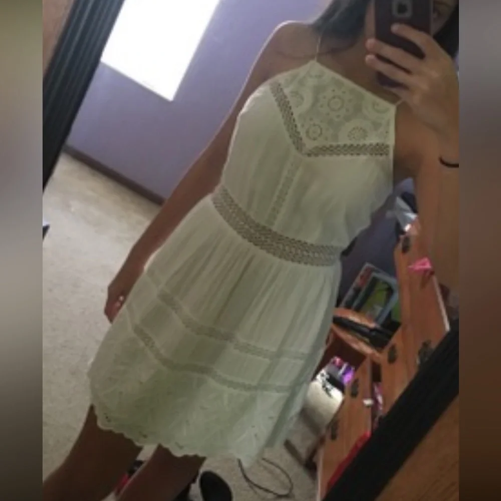 White Abercrombie Dress - Picture 1 of 6